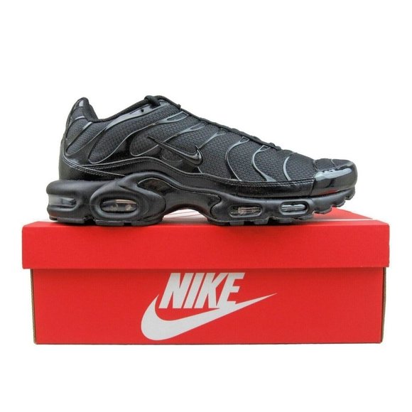Nike Other - Nike Air Max Plus Triple Black Men's Athletic Shoes Size 12 NEW